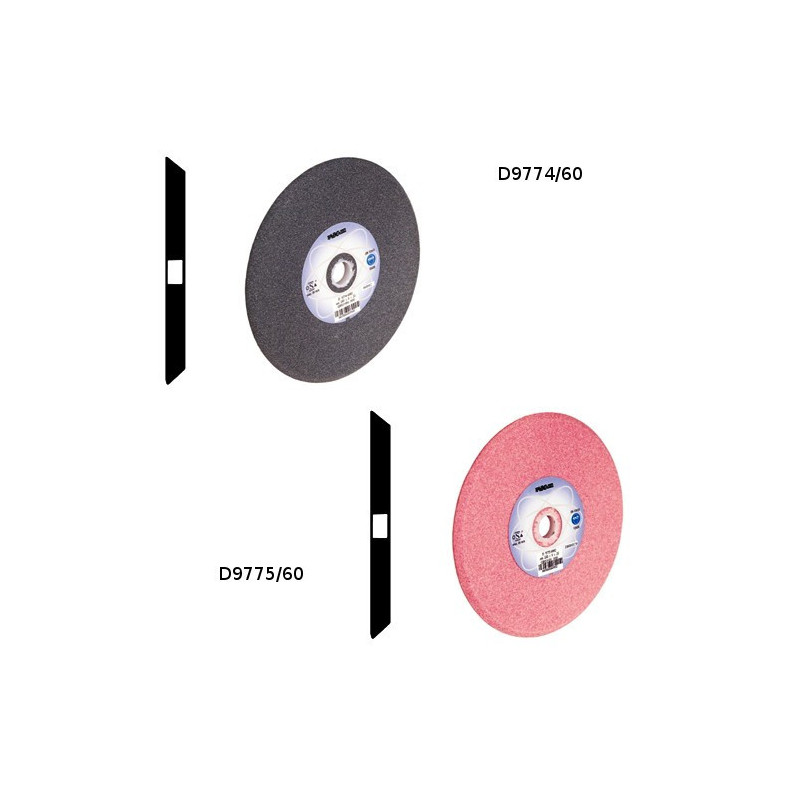 Mola abrasiva per affilatura seghe profilo C B