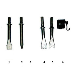 Accessori per Scalpellatore Pneumatico