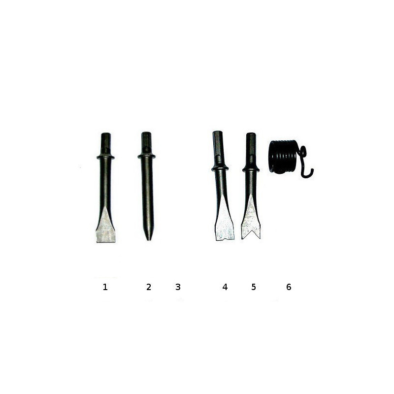 Pneumatic Chisel Hammer Accessories