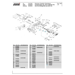 Ricambi per Troncatrice Femi XXX2-XXX2Alu-8.43.60.29-8.43.60.30
