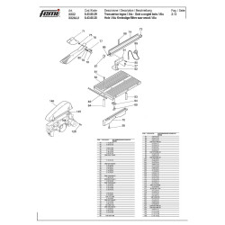 Spare parts for Mitre Saw Femi XXX2-XXX2Alu-8.43.60.29-8.43.60.30