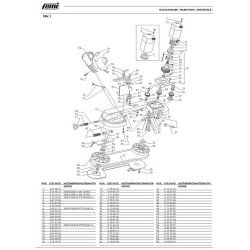 Femi Spare Parts for Band Saw for Metal 782XL/8484622