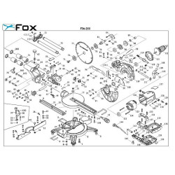 Ricambi Fox per Troncatrici Radiali F36-258DB-F36-259DB-F36-255