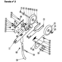 CM Motori Spare Parts for Motor Hoe HP 2,7