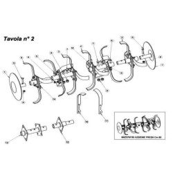 CM Motori Spare Parts for Motor Hoe 5 HP