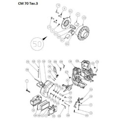 Ricambi CM Motori per Motopompe CM25-CM46/N