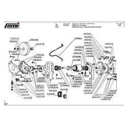 Femi Spare Parts for Sharpening Machines 177-182 Plus