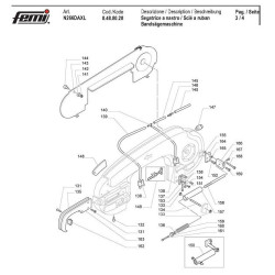 Troncatrice per Metallo Femi 780 XL