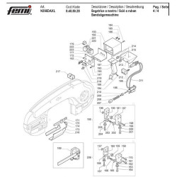 Femi Spare Parts for Stationary Band Saw N266DA XL-8488028
