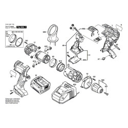 Bosch Spare Parts for Cordless Drill Driver GSR 