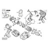 Bosch Spare Parts for Cordless Drill Driver GSR 