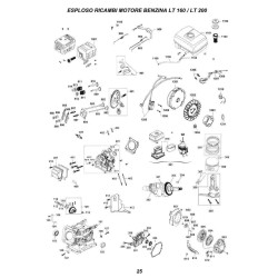Ricambi CM Motori per Motopompe CM25-CM46/N