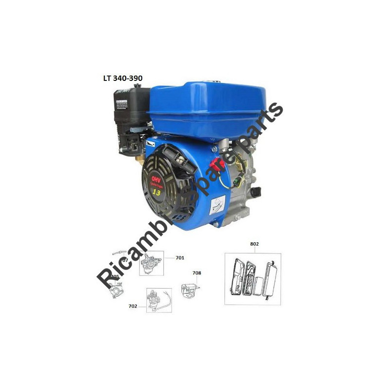 Ricambi CM Motori per Motopompe CM25-CM46/N