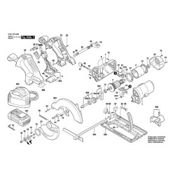 Ricambi Bosch per Trapani Avvitatori a Batteria GSR 10,8 V-LI-2