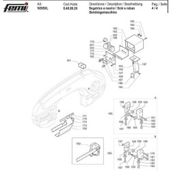 Ricambi Femi per Segatrice a Nastro Stazionaria N265 XL-8488026