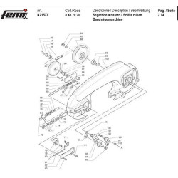 Troncatrice per Metallo Femi 780 XL
