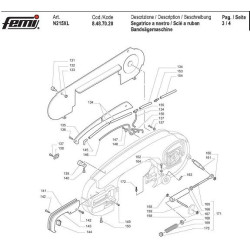 Troncatrice per Metallo Femi 780 XL