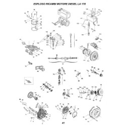 Ricambi CM Motori per Motori Diesel LA178