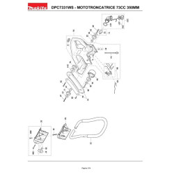 Ricambi Makita per Mototroncatrice DPC7331WS
