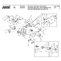 Femi Spare Parts for Mitre Saw 999-8436025