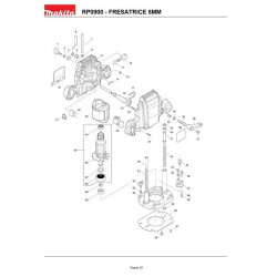 Makita Spare Parts for Router