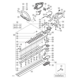 Hitachi Spare Parts for Engine Hedge Trimmer CH22EBP2