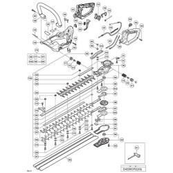 Ricambi Hitachi per Tosasiepe CH22ECP2