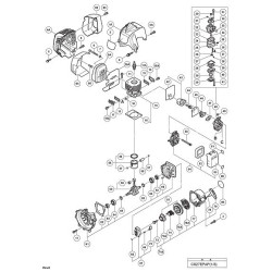 Hitachi Spare Parts for Engine Pole Saw CS 27EPAP