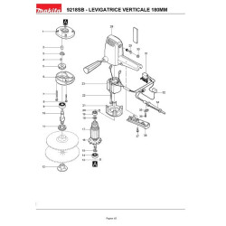 Makita Spare Parts for Sanders