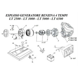 Ricambi CM Motori per Motopompe CM25-CM46/N