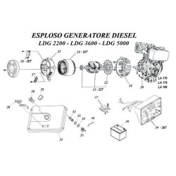 Ricambi CM Motori per Motopompe CM25-CM46/N