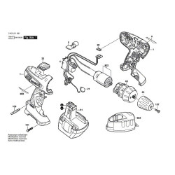 Bosch Spare Parts for Cordless Drill Driver PSR