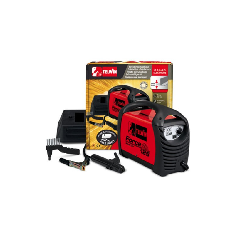 Saldatrice ad Inverter 80A Telwin Force 125