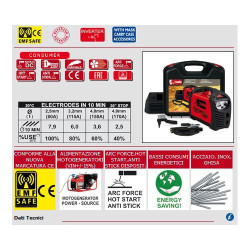 Saldatrice ad Inverter 80A Awelco Ondulix 80