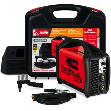 Saldatrice ad Inverter 130A Telwin Tecnica 151/S