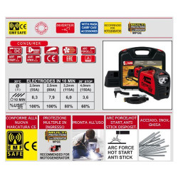 Saldatrice ad Inverter 130A Telwin Tecnica 168GE