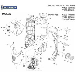 Ricambi Michelin per Compressore MCX 20