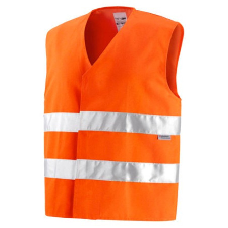 Gilet alta visibilità traspirante