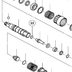 O-Ring per Martelli Rotativi Hitachi H25PV-DH28PD-DH30PC2