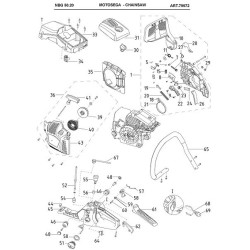 Ama Spare Parts for Chainsaw NBG 50