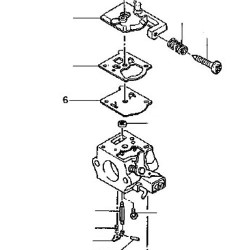 Diaframma Pompa per Motoseghe Hitachi CS25-33-40-45-51