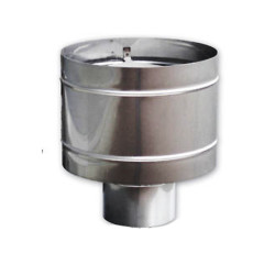 Stainless steel terminal chimney for pellets stove pipes