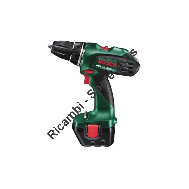 Bosch Spare Parts for Cordless Drill Driver PSR 12 VE-2