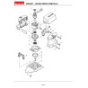 Makita Spare Parts for Orbital Sander BO4561