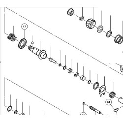 Second Gear for Hammers Hitachi DH18PB