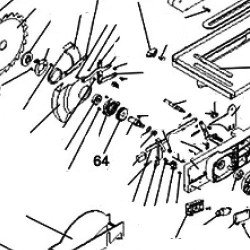 Blade Gear for Miter Saws Compa Silver 210
