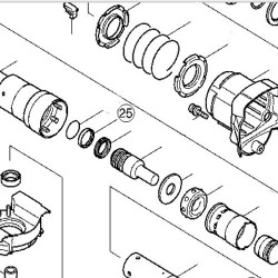 Motore per Avvitatori a Batteria 14,4 V