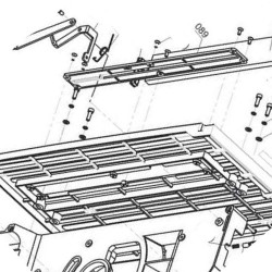 Blade Guard for Miter Saw FEMI 1050 3D - Drawing