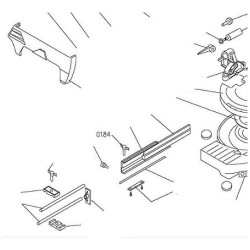 Knob mm 6x15 for Miter Saws Compa 2300-2301