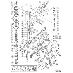 Hitachi Spare Parts for Pneumatic Coil Nailer NV50AH